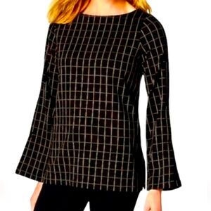 J. Jill Ponte Knit Top, size Large